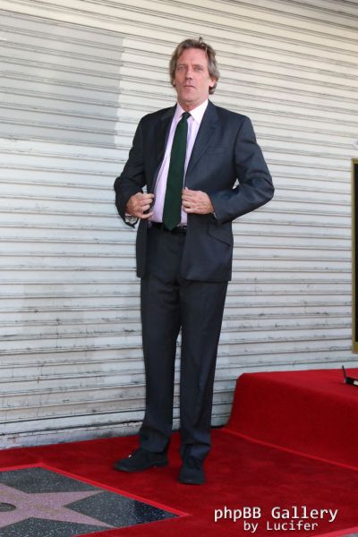 Hugh Laurie honored with star on the Walk of Fame