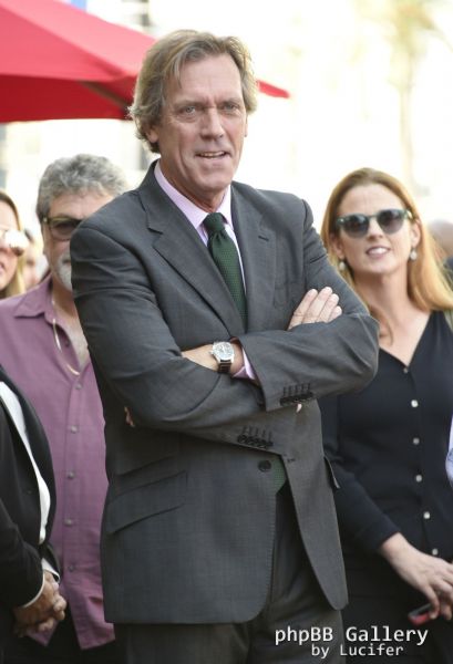 Hugh Laurie honored with star on the Walk of Fame