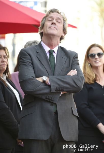 Hugh Laurie honored with star on the Walk of Fame