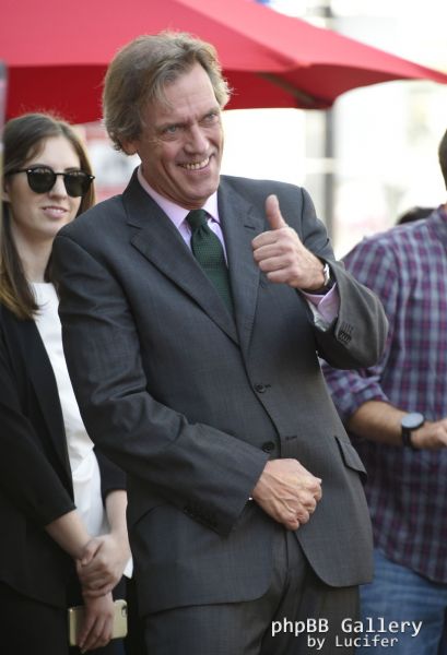 Hugh Laurie honored with star on the Walk of Fame