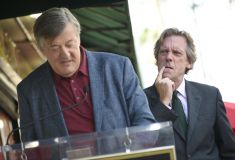 Hugh Laurie honored with star on the Walk of Fame