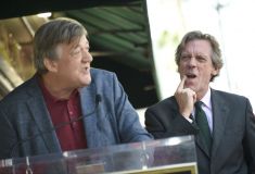 Hugh Laurie honored with star on the Walk of Fame