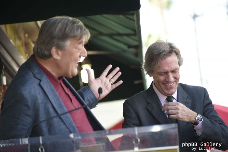 Hugh Laurie honored with star on the Walk of Fame