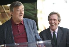 Hugh Laurie honored with star on the Walk of Fame