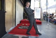 Hugh Laurie honored with star on the Walk of Fame