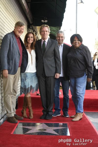 Hugh Laurie honored with star on the Walk of Fame