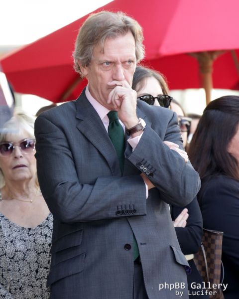 Hugh Laurie honored with star on the Walk of Fame
