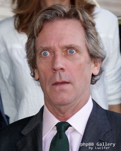 Hugh Laurie honored with star on the Walk of Fame
