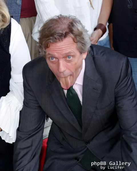 Hugh Laurie honored with star on the Walk of Fame