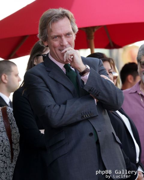 Hugh Laurie honored with star on the Walk of Fame