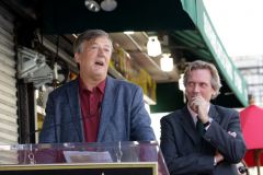 Hugh Laurie honored with star on the Walk of Fame