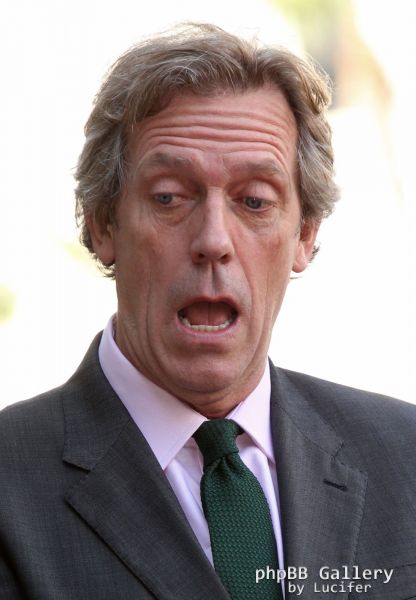 Hugh Laurie honored with star on the Walk of Fame