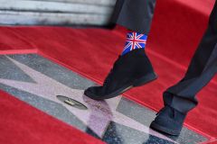 Hugh Laurie honored with star on the Walk of Fame