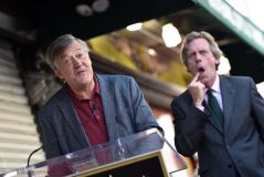 Hugh Laurie honored with star on the Walk of Fame