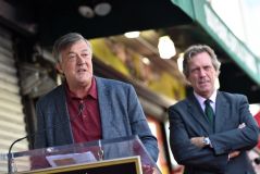 Hugh Laurie honored with star on the Walk of Fame