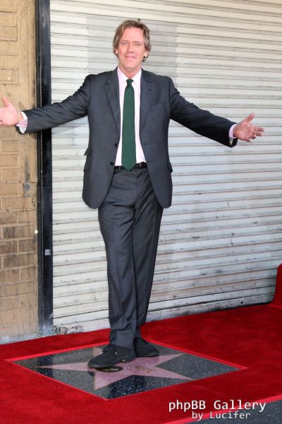Hugh Laurie honored with star on the Walk of Fame