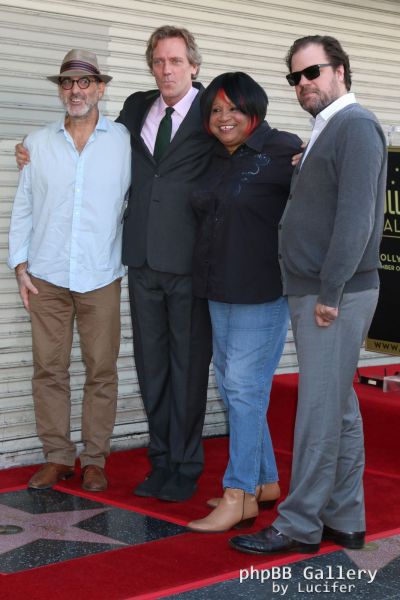 Hugh Laurie honored with star on the Walk of Fame