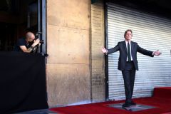 Hugh Laurie honored with star on the Walk of Fame