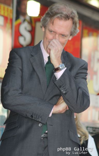 Hugh Laurie honored with star on the Walk of Fame