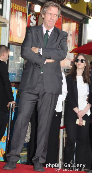 Hugh Laurie honored with star on the Walk of Fame