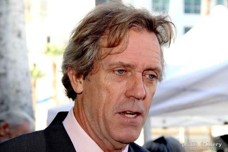 Hugh Laurie honored with star on the Walk of Fame