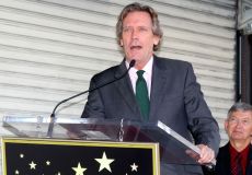 Hugh Laurie honored with star on the Walk of Fame