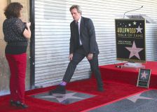 Hugh Laurie honored with star on the Walk of Fame
