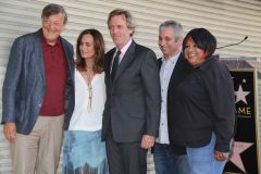Hugh Laurie honored with star on the Walk of Fame