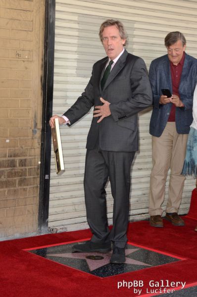 Hugh Laurie honored with star on the Walk of Fame