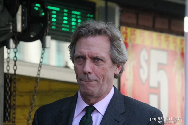 Hugh Laurie honored with star on the Walk of Fame
