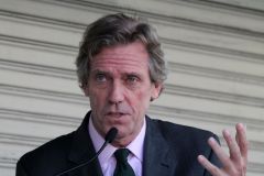 Hugh Laurie honored with star on the Walk of Fame