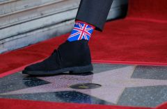 Hugh Laurie honored with star on the Walk of Fame