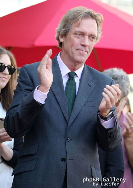 Hugh Laurie honored with star on the Walk of Fame