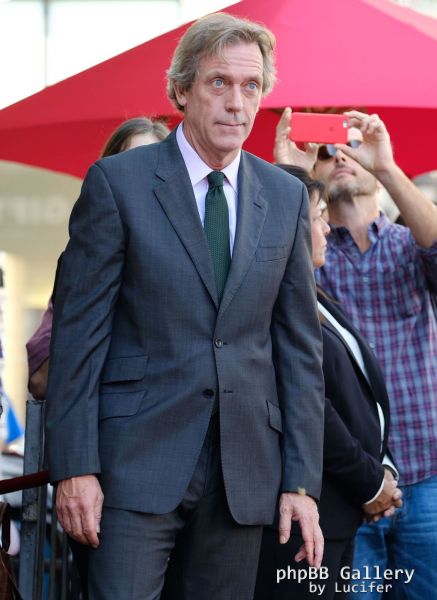 Hugh Laurie honored with star on the Walk of Fame
