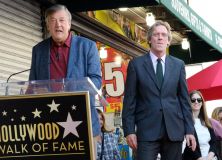 Hugh Laurie honored with star on the Walk of Fame