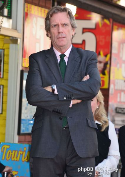 Hugh Laurie honored with star on the Walk of Fame