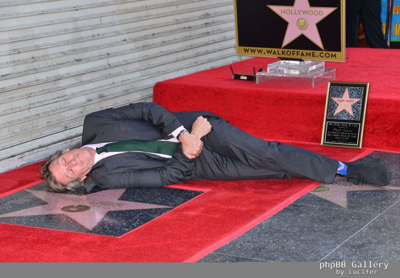 Hugh Laurie honored with star on the Walk of Fame
