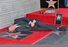 Hugh Laurie honored with star on the Walk of Fame