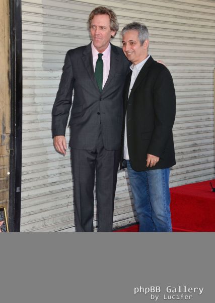Hugh Laurie honored with star on the Walk of Fame