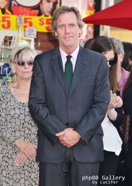 Hugh Laurie honored with star on the Walk of Fame