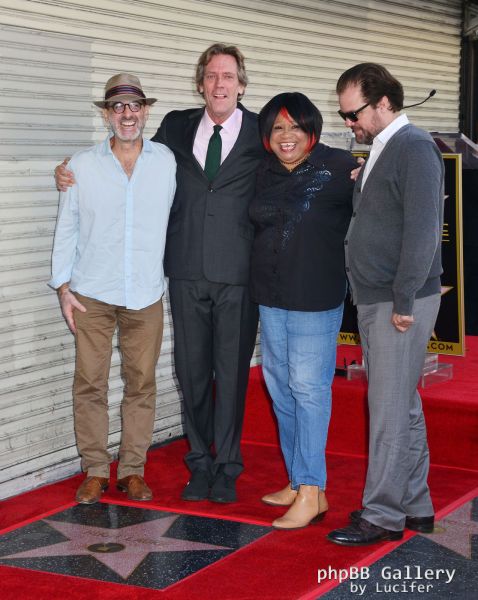 Hugh Laurie honored with star on the Walk of Fame