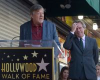 Hugh Laurie honored with star on the Walk of Fame