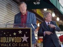 Hugh Laurie honored with star on the Walk of Fame