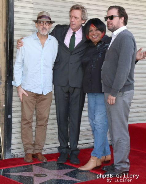 Hugh Laurie honored with star on the Walk of Fame