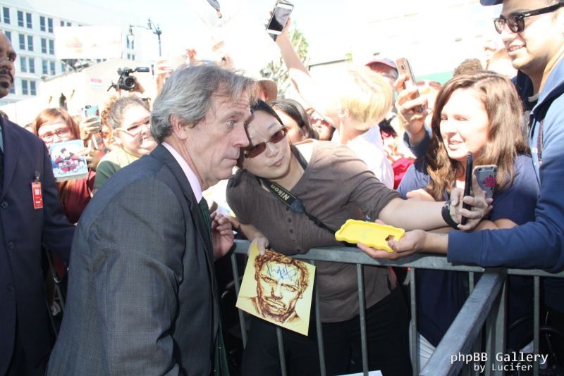Hugh Laurie honored with star on the Walk of Fame