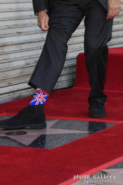 Hugh Laurie honored with star on the Walk of Fame