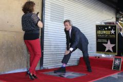 Hugh Laurie honored with star on the Walk of Fame