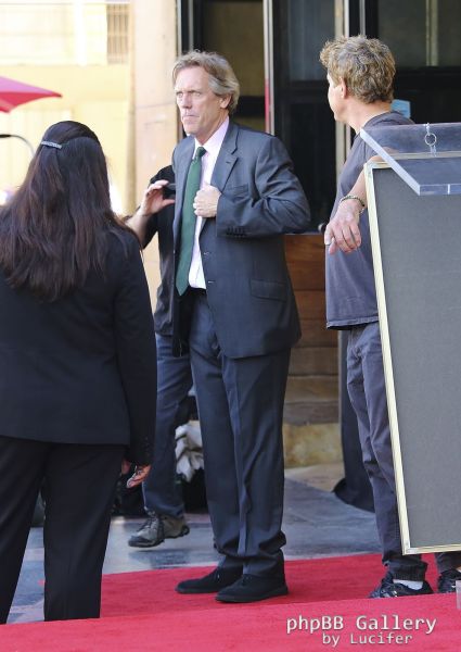 Hugh Laurie honored with star on the Walk of Fame