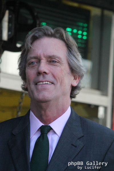 Hugh Laurie honored with star on the Walk of Fame