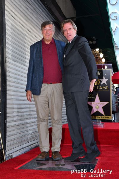 Hugh Laurie honored with star on the Walk of Fame